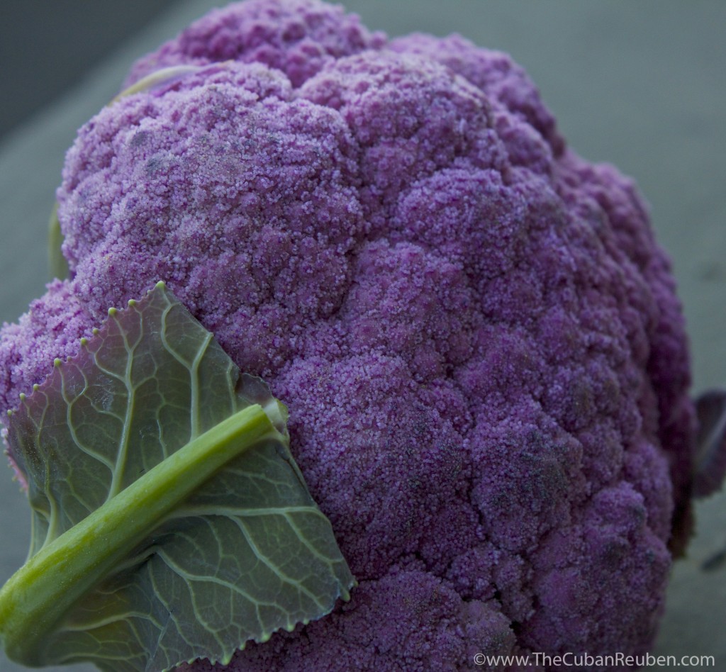 purple cauliflower