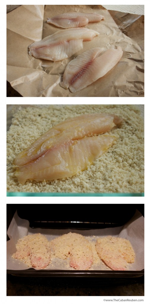 preparing tilapia