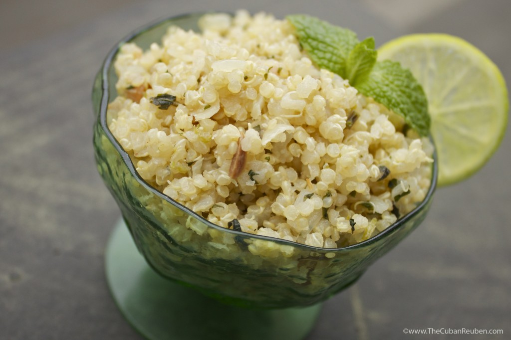 Mojito-scented Quinoa