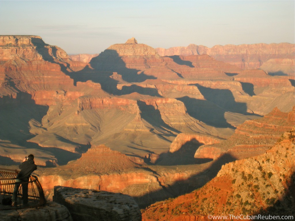 The Grand Canyon and Kenny.