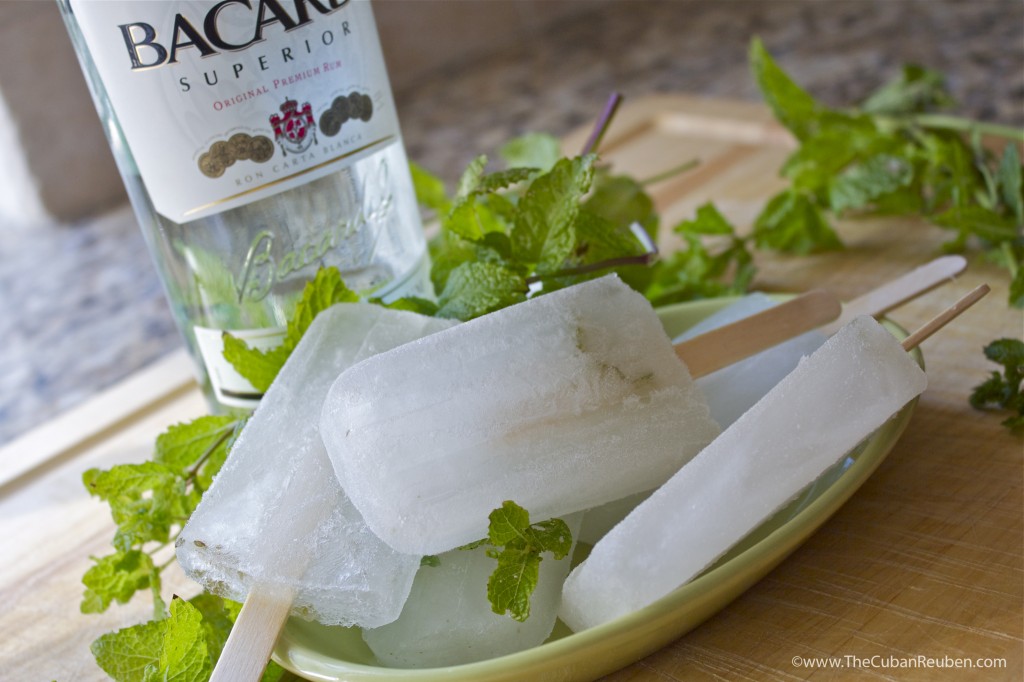 Mojito Popsicles