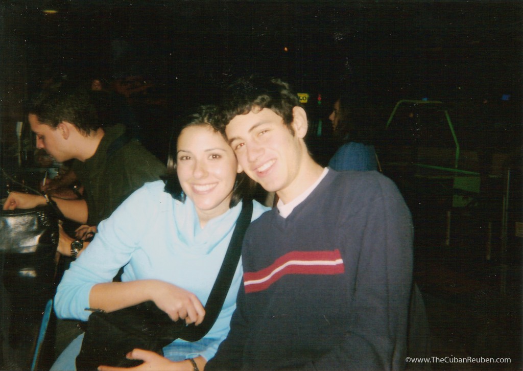 On our second date in Chicago, Il. November, 2002