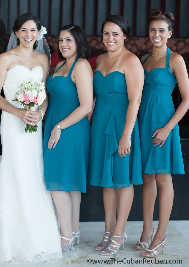 Me with the Perez girls at Maureen's wedding.