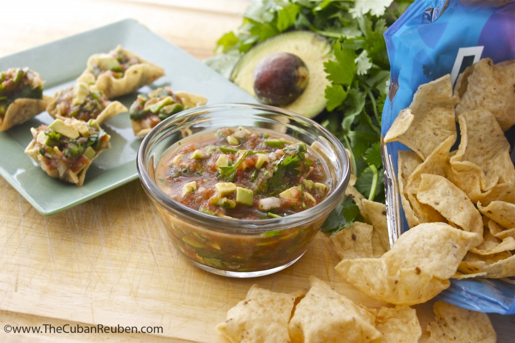 chunky avocado salsa