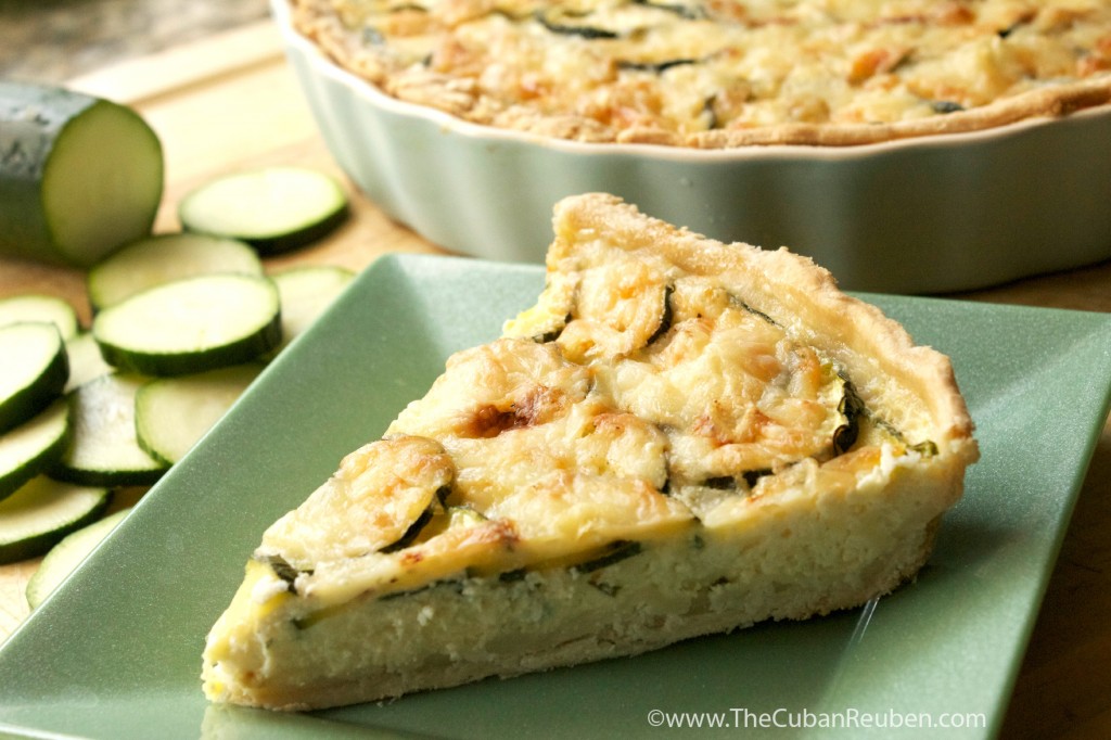 Slice of Zucchini Pie