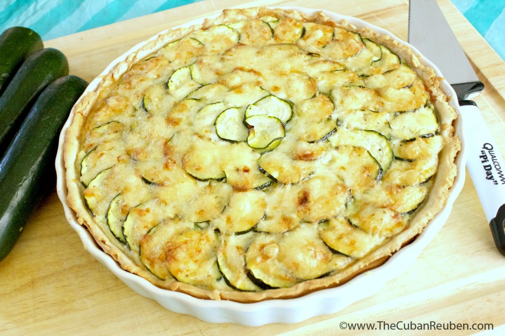 Zucchini and Fontina Pie